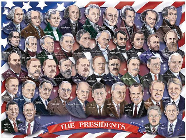 Президенты Сша Фото С Их Именами